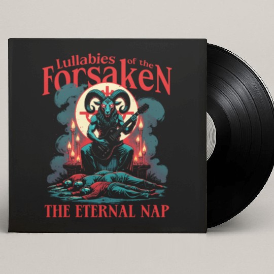 Occult Demonology Tarot Lullabies Of The Forsaken Custom Vinyl Record Sleeves
