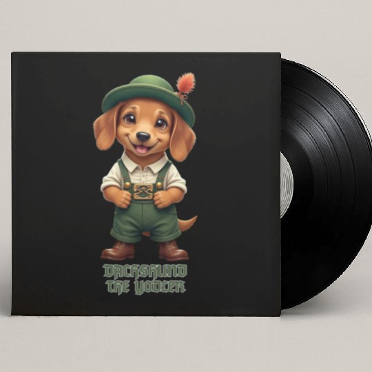 Dachshund the Yodler Custom Vinyl Record Sleeves