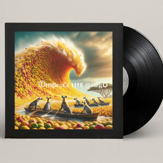 Embrace the Mango Custom Vinyl Record Sleeves