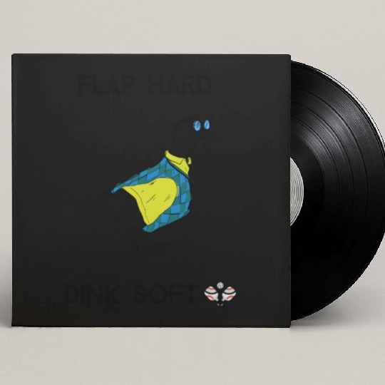 Flap Hard Dink Soft - Duck Pickleball Custom Vinyl Record Sleeves