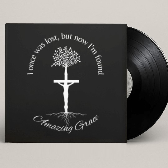 Inspired by Faith: The Amazing Grace Custom Vinyl Record Sleeves