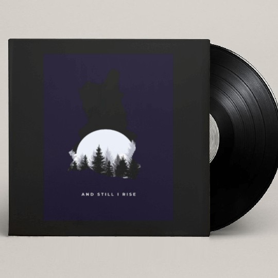 Sky Spirit Light Blue Adventure Custom Vinyl Record Sleeves for Everyon