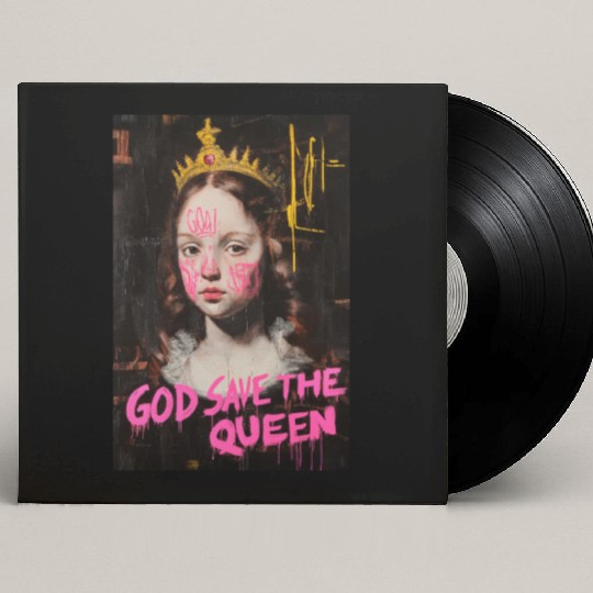 God Save the Queen Custom Vinyl Record Sleeves