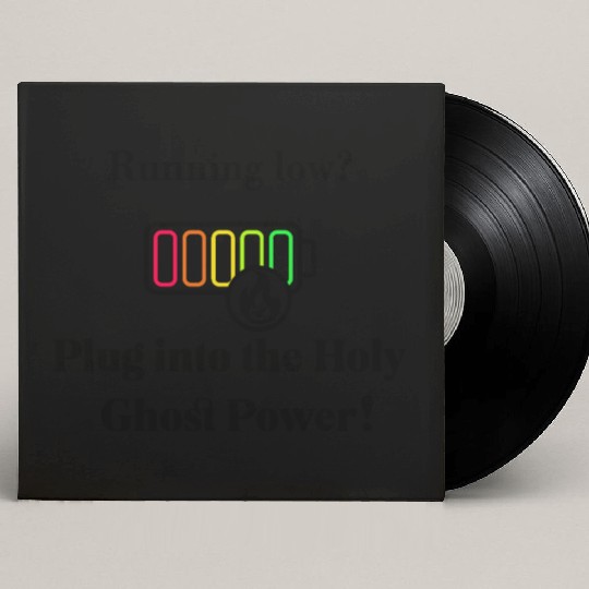 Plug Into The Holy Ghost Power! Custom Vinyl Record Sleeves