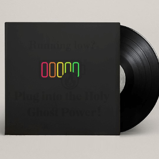 Plug Into The Holy Ghost Power! Custom Vinyl Record Sleeves