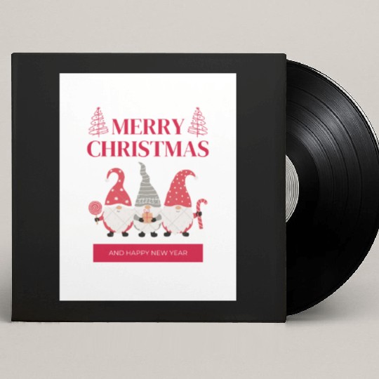 gnomes Custom Vinyl Record Sleeves