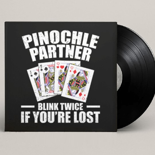 Pinochle Partner Blink Twice If You're Lost Custom Vinyl Record Sleeves