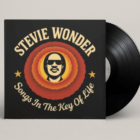 Stevie Wonder Custom Vinyl Record Sleeves rtro vintage Songs in the
