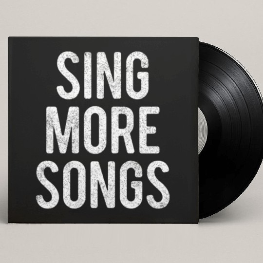 Sing More Songs by #folktherobots Custom Vinyl Record Sleeves