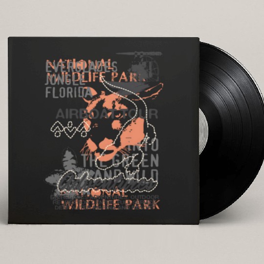 Airboat Alligator Tours Florida Everglades Custom Vinyl Record Sleeves