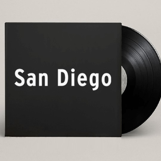 San Diego Exit Custom Vinyl Record Sleeves