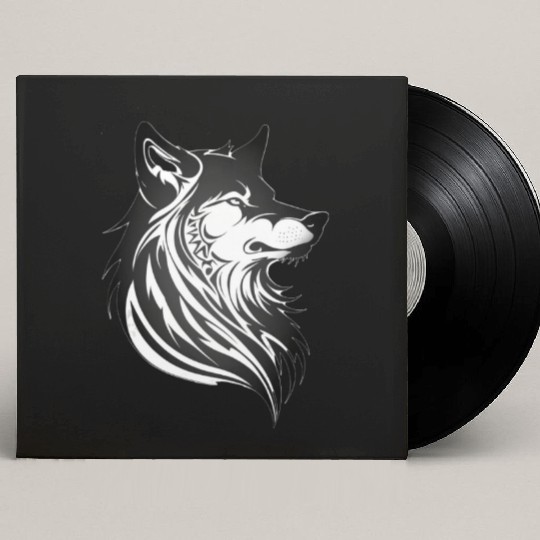My Pack Is Imaginary - Lone Wolf Custom Vinyl Record Sleeves