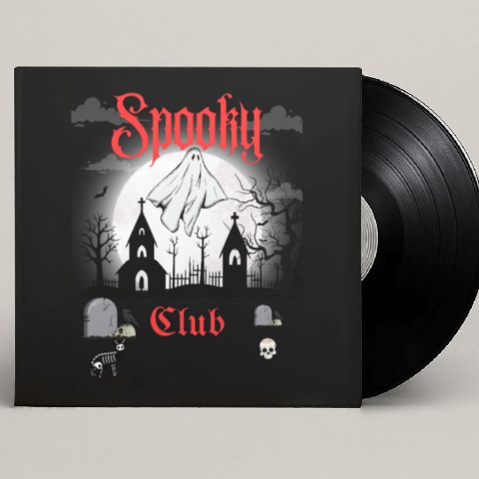Spooky Club – Gothic Graveyard V Custom Vinyl Record Sleeves