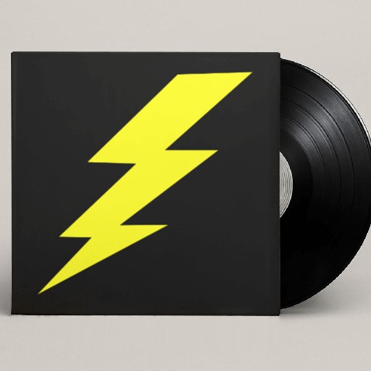 Lightning Bolt Custom Vinyl Record Sleeves
