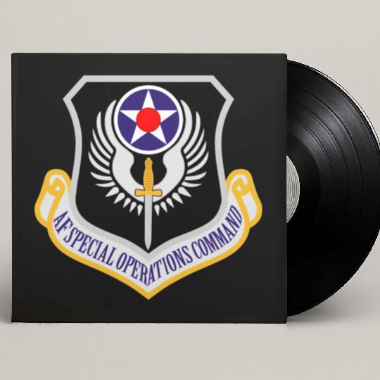 Air Force Special Operations Command Custom Vinyl Record Sleeves