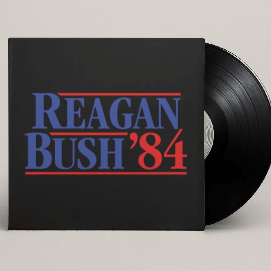 Reagan - Bush ’84 campaign Custom Vinyl Record Sleeves