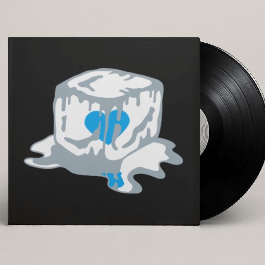 Ice Cube Heart Custom Vinyl Record Sleeves