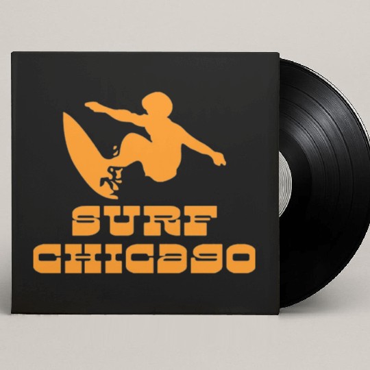 Surf Surfing Chicago Custom Vinyl Record Sleeves