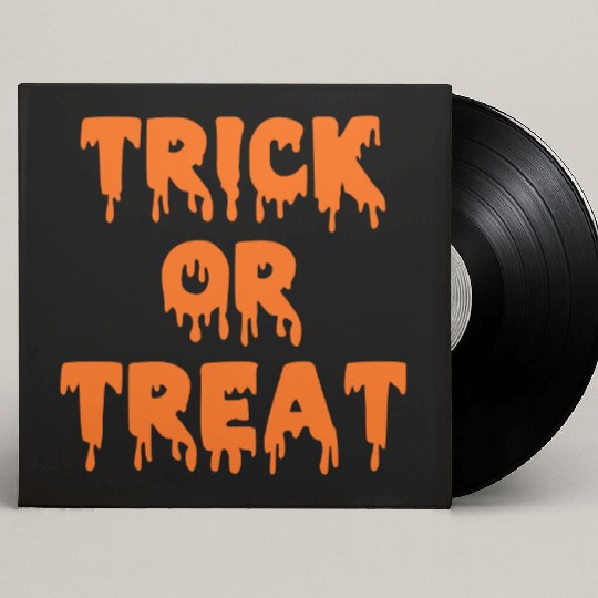 Trick or treat Custom Vinyl Record Sleeves