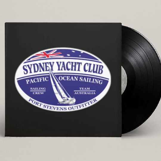 Pacific ocean sailing - Sydney Yacht Club Custom Vinyl Record Sleeves