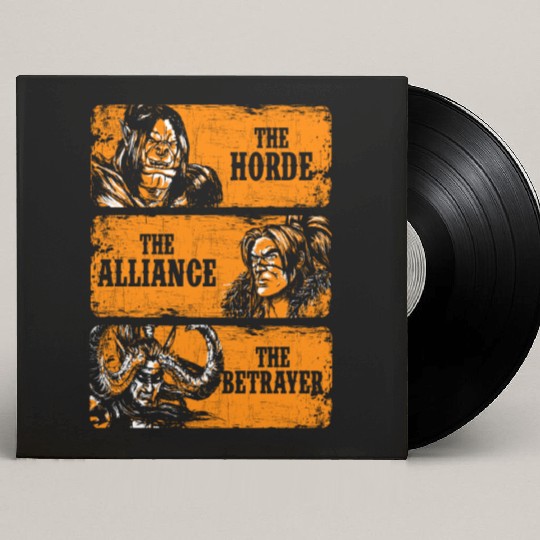 Warcraft-Warcraft stories Custom Vinyl Record Sleeves for Fans