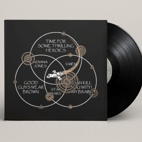 Firefly - Indiana Jones, X - men, Star wars Custom Vinyl Record Sleeves