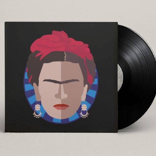 TGIF | Thank God it's Frida Kahlo Custom Vinyl Record Sleeves
