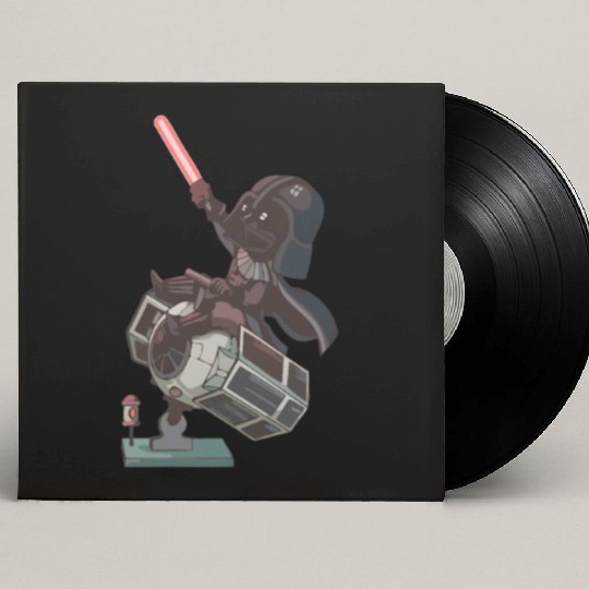 Star Wars Darth Vader as a child Custom Vinyl Record Sleeves