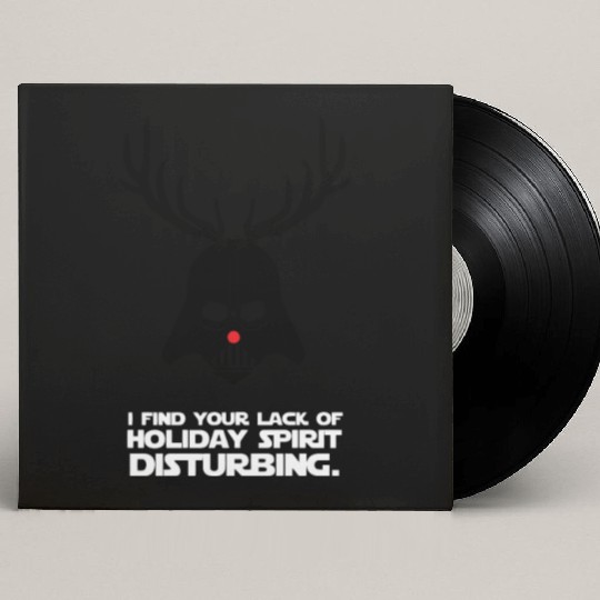 Star Wars Darth Vader Christmas Custom Vinyl Record Sleeves