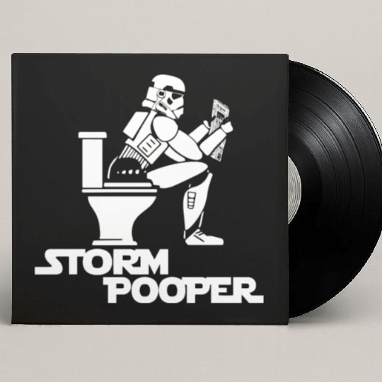 Storm Trooper Pooper Custom Vinyl Record Sleeves