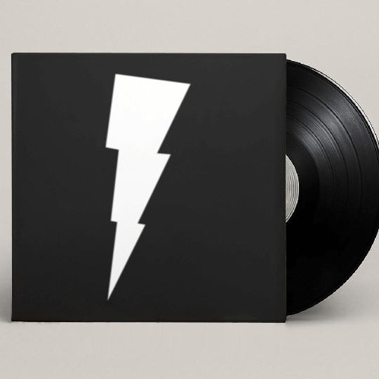 Lightning Bolt Custom Vinyl Record Sleeves