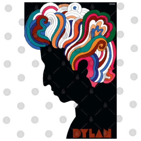 milton glaser bob dylan Classic Digital Files