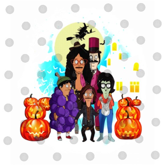 Bobs Burgers Pumpkin Halloween Digital Files