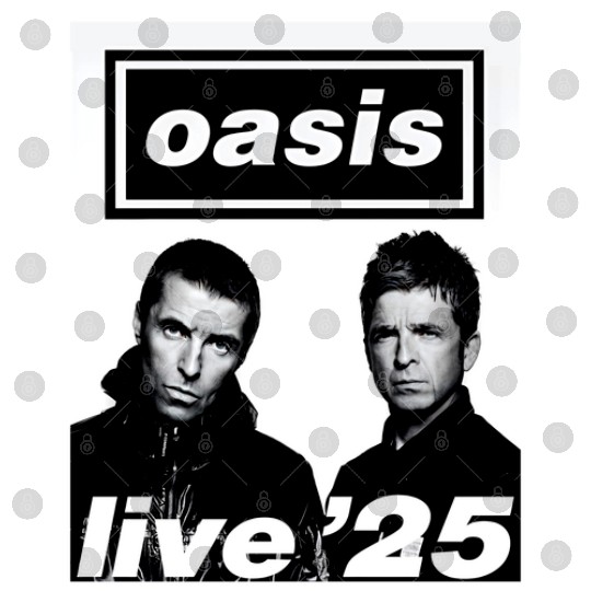 Oasis - World Tour 2025 Two Sided Digital Files