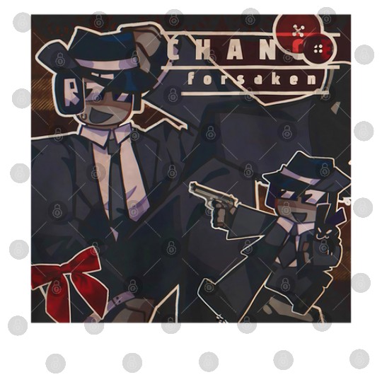 Roblox Forsaken Chance Digital Files, Gamer Fan Art Digital Files, Unisex Gaming Gift Digital Files