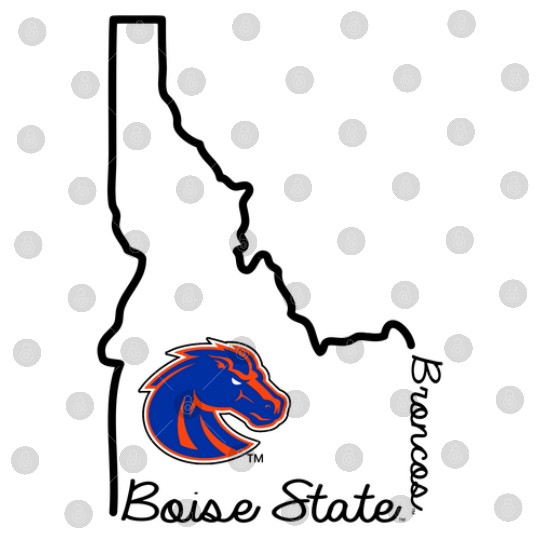 Boise State Broncos Idaho Offilly Digital Files