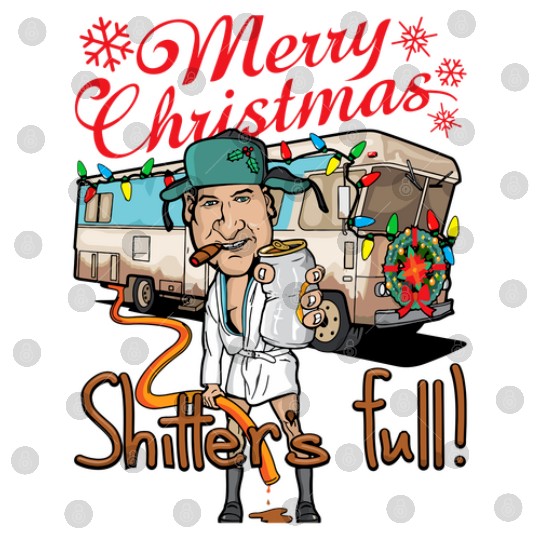 Merry Christmas Cousin Eddie Shitter'S Full Digital Files