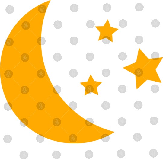 moon and stars Digital Files