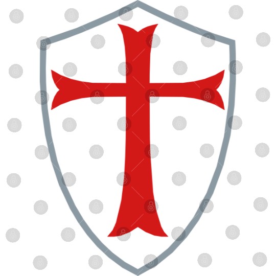 knights templar shield Digital Files