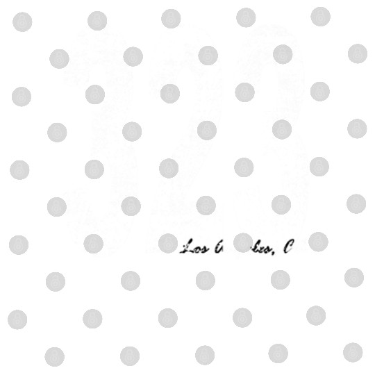 Vintage Los Angeles Area Code 323 Digital Files