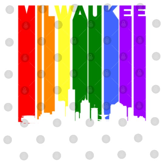 Milwaukee Wisconsin Rainbow LGBT Gay Pride Digital Files