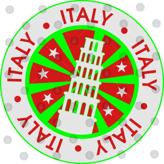 italy sticker Digital Files