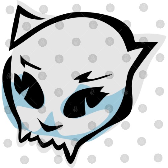 cat skull Digital Files
