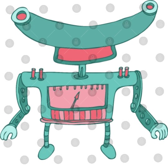 53 robot 58 png vectorstock 4842445 Digital Files