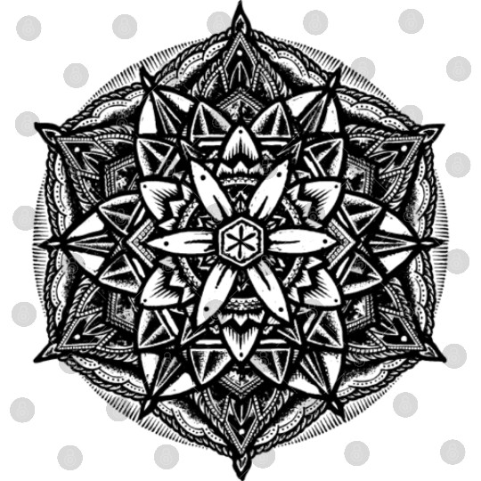 Sacred Geometry Flower of Life Mandala Star Digital Files