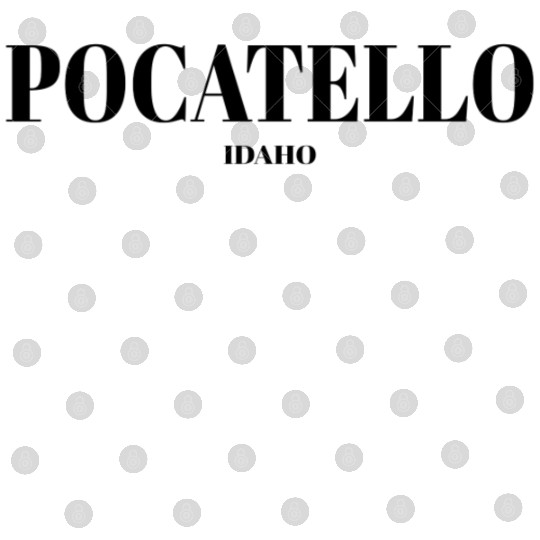 IDAHO POCATELLO US DESIGNER EDITION Digital Files