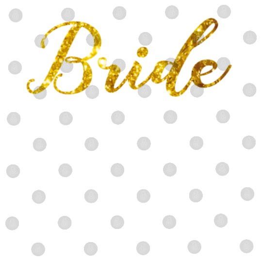 Perfect Brides Crew Bachelorette Party with golden Digital Files