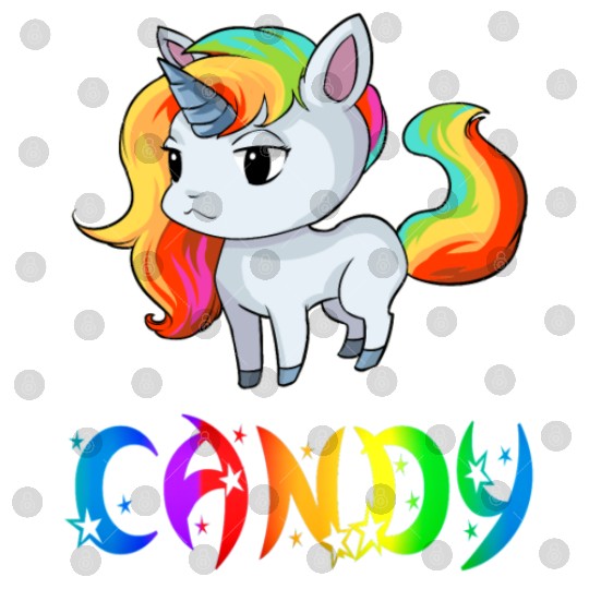 Candy Unicorn Digital Files