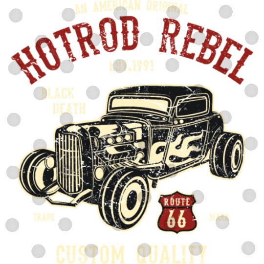 Hot Rod Rebel Digital Files