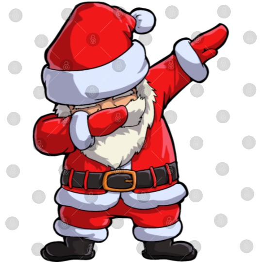 Dabbing santa claus Digital Files